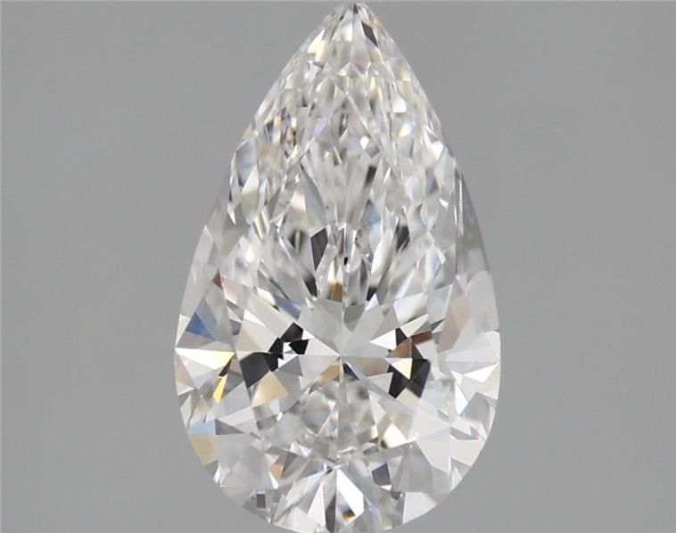 1.66 Carat E-VVS2 Pear Lab Diamond