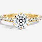 yellow gold engagement rings