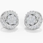 diamond earring studs