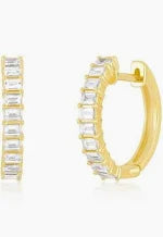 diamond hoop earrings yellow gold