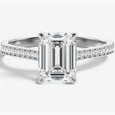 emerald engagement rings halo