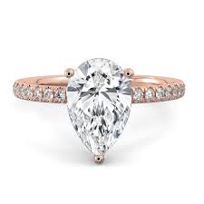 3 carat pear diamond engagement ring