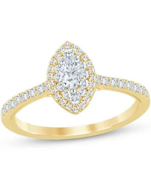 Marquise Cut Flower Basket Setting