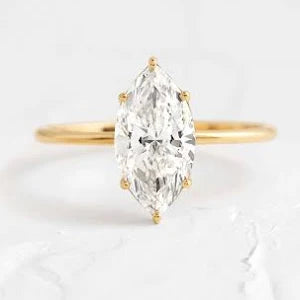 custom marquise engagement rings