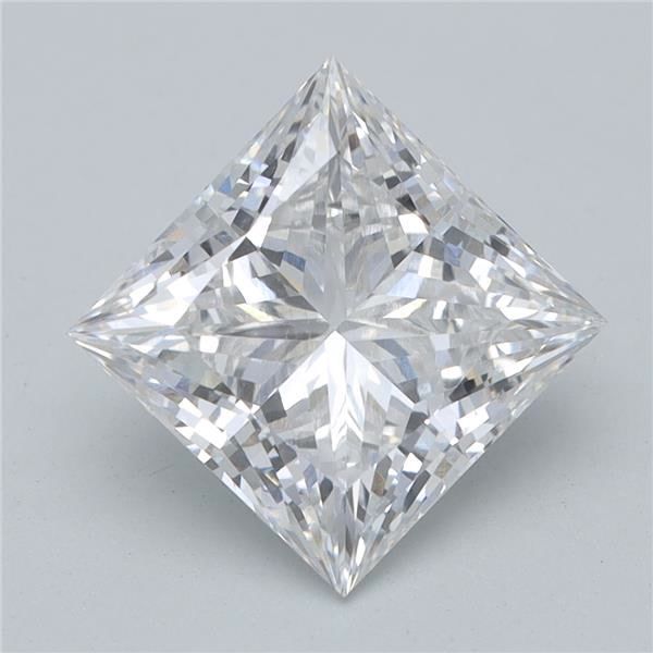 1.92 Carat F-VVS2 Princess Lab Diamond