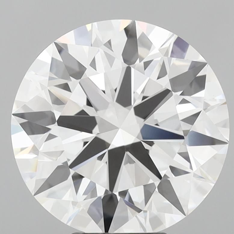 6.77 Carat D-IF Round Lab Diamond
