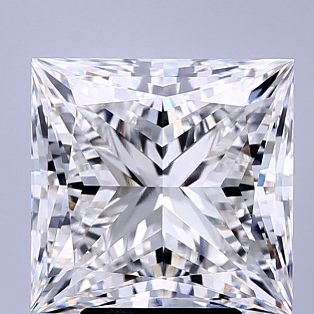 5.33 Carat D-VVS1 Princess Lab Diamond