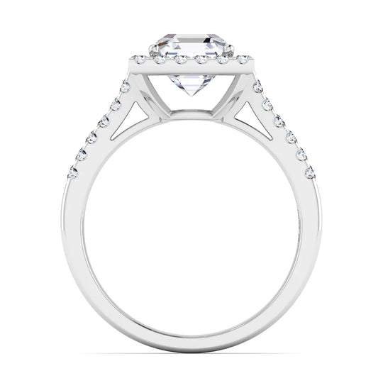 Celestial Halo Engagement Ring
