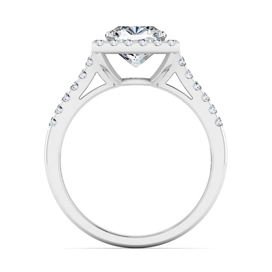 Celestial Halo Engagement Ring