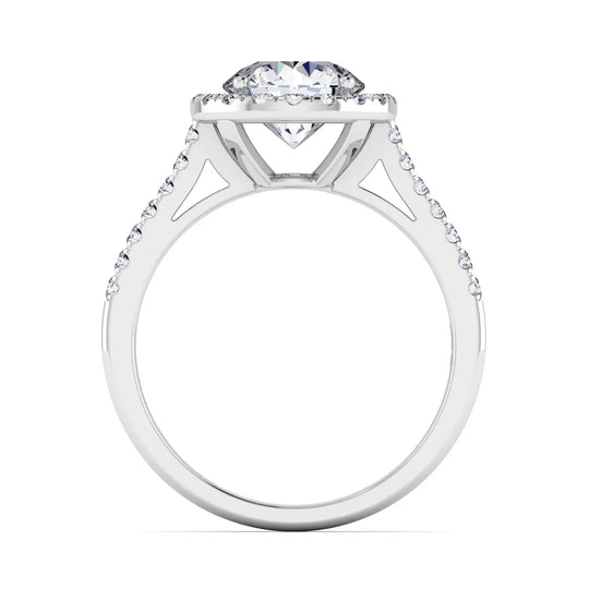 Celestial Halo Engagement Ring